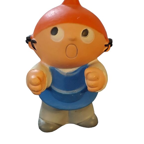 Rare 1970s Collectible VTG Rubber Toy Boy Doll NFP 1975 Germany Goebel Hummel - Picture 3 of 11